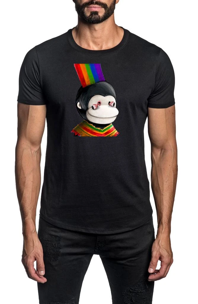 Jared Lang x NFT New World Monks Graphic T-Shirt 1