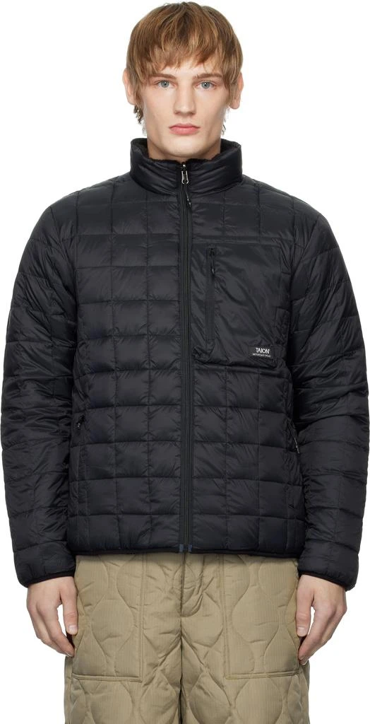Taion Black Mountain Hi-Neck Reversible Down Jacket 1