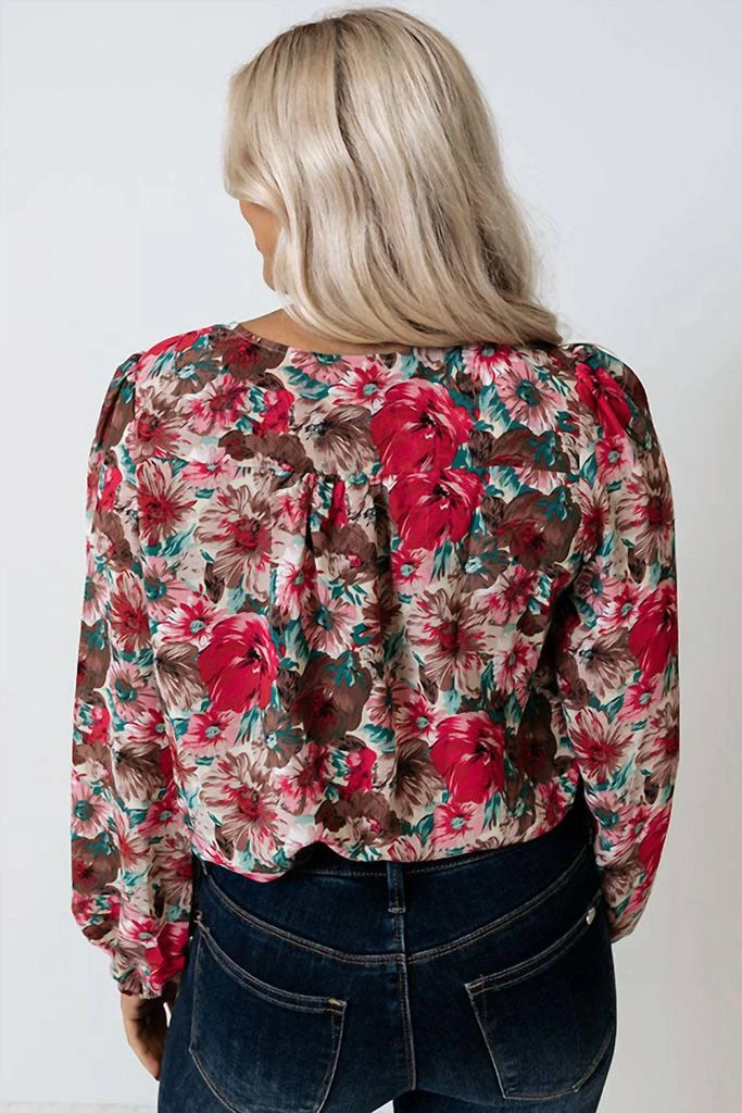 Kori Kori - Floral Cross Over Bodysuit 3