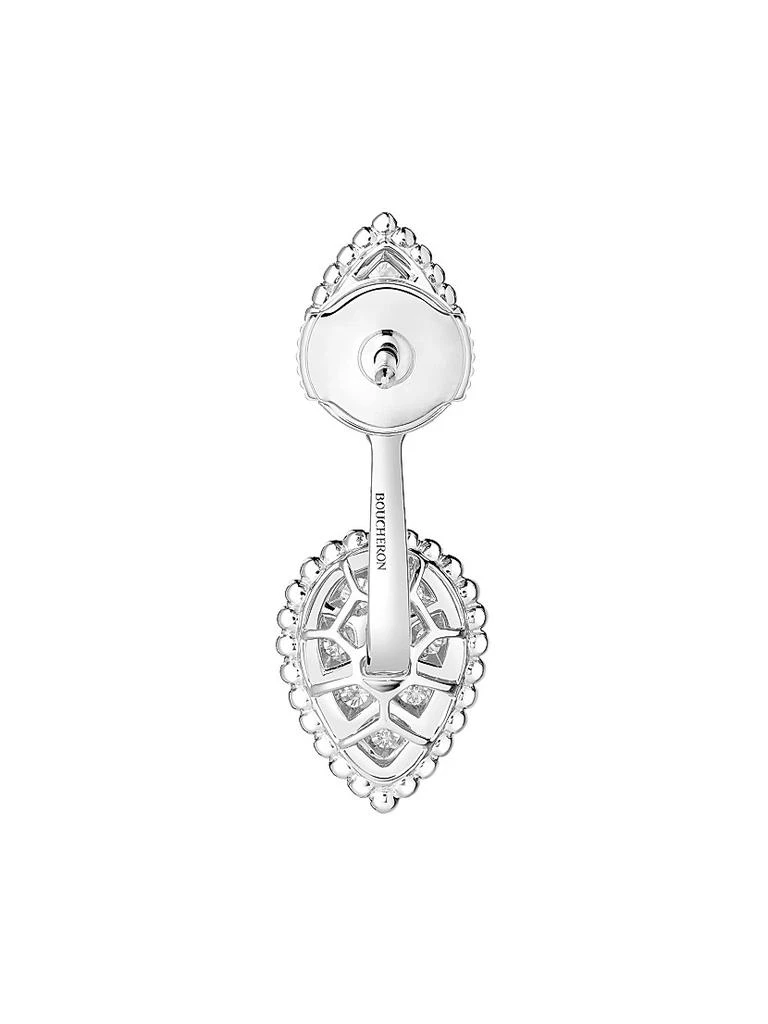 Boucheron Serpent Bohème 18K White Gold & 0.49 TCW Diamond Single Stud Earring 3