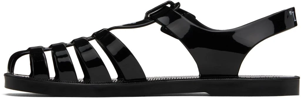 Off-White Black Arrow PVC Flat Sandals 3