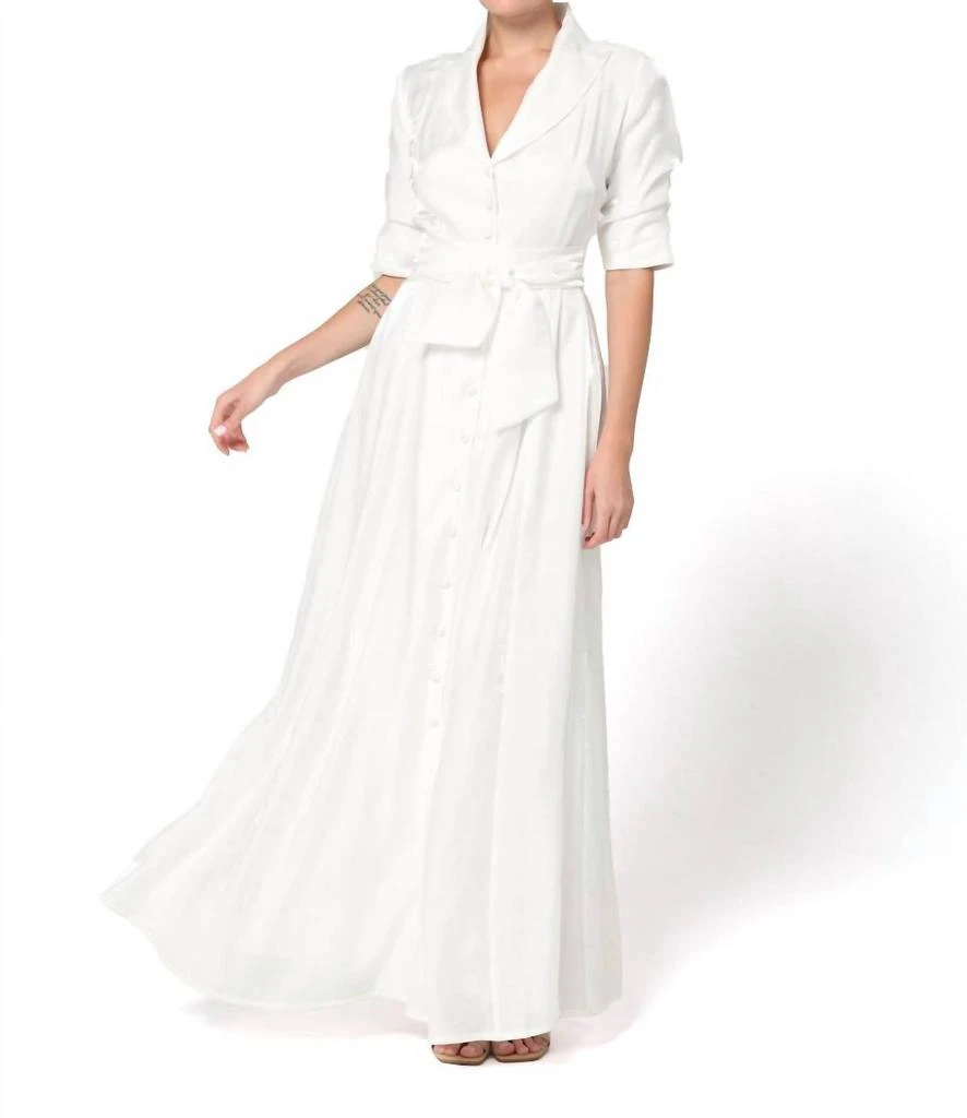 fitted lace wedding dress Amara Maxi Dress main image 0
