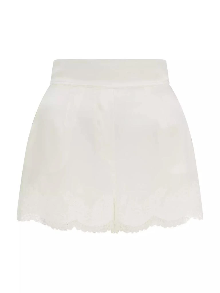 L'Agent by Agent Provocateur Amelia Lace-Trim Pajama Shorts 1
