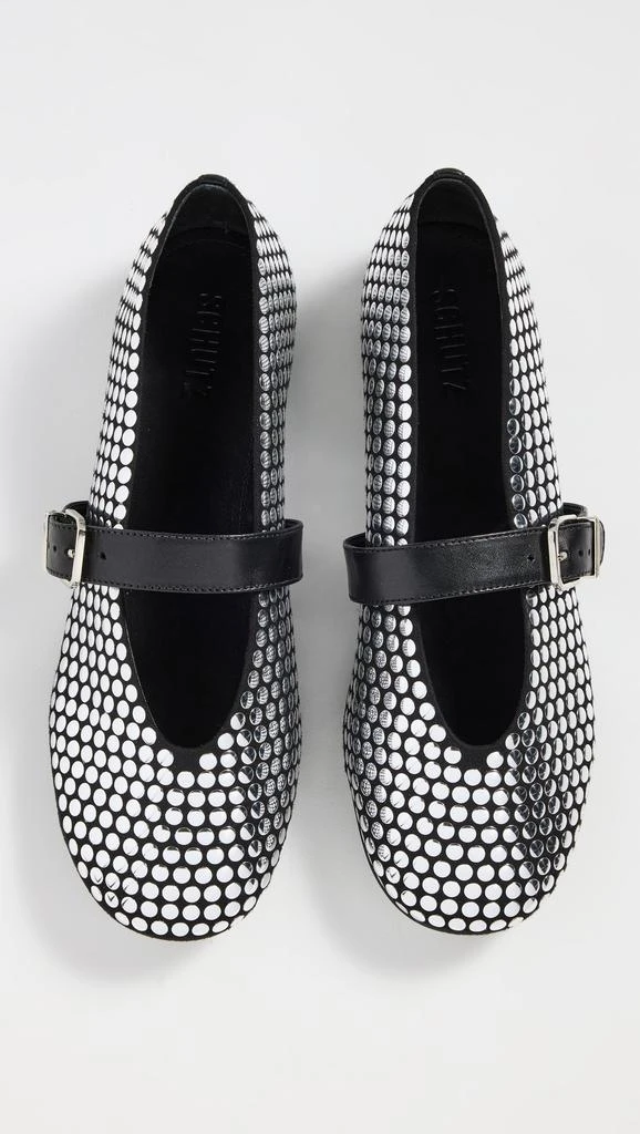 Schutz Eiza Studs Ballet Flats 4