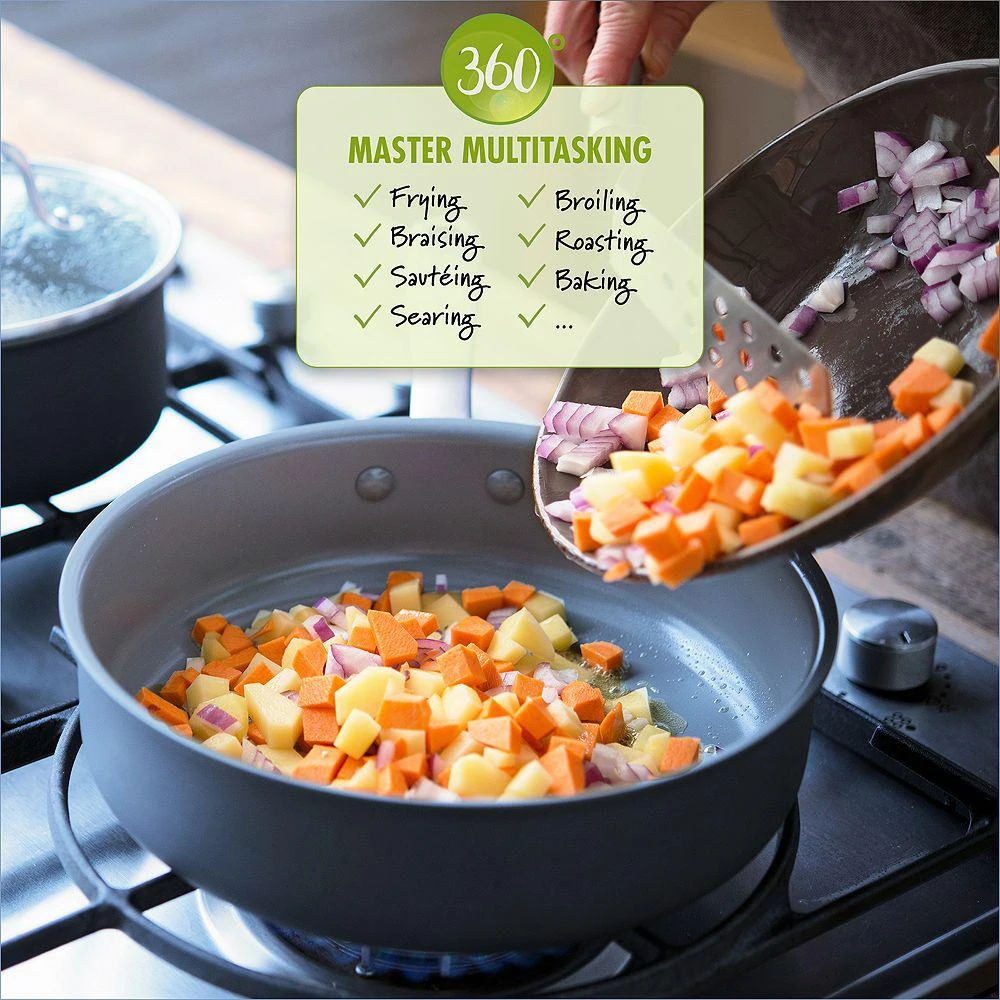 Greenpan Chatham Ceramic Non-Stick 11" Frypan 8