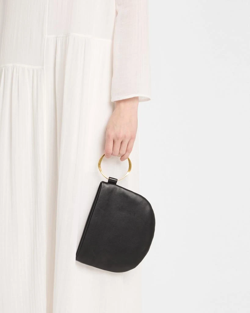 The Row Geo Bracelet Clutch Bag in Napa Leather 2