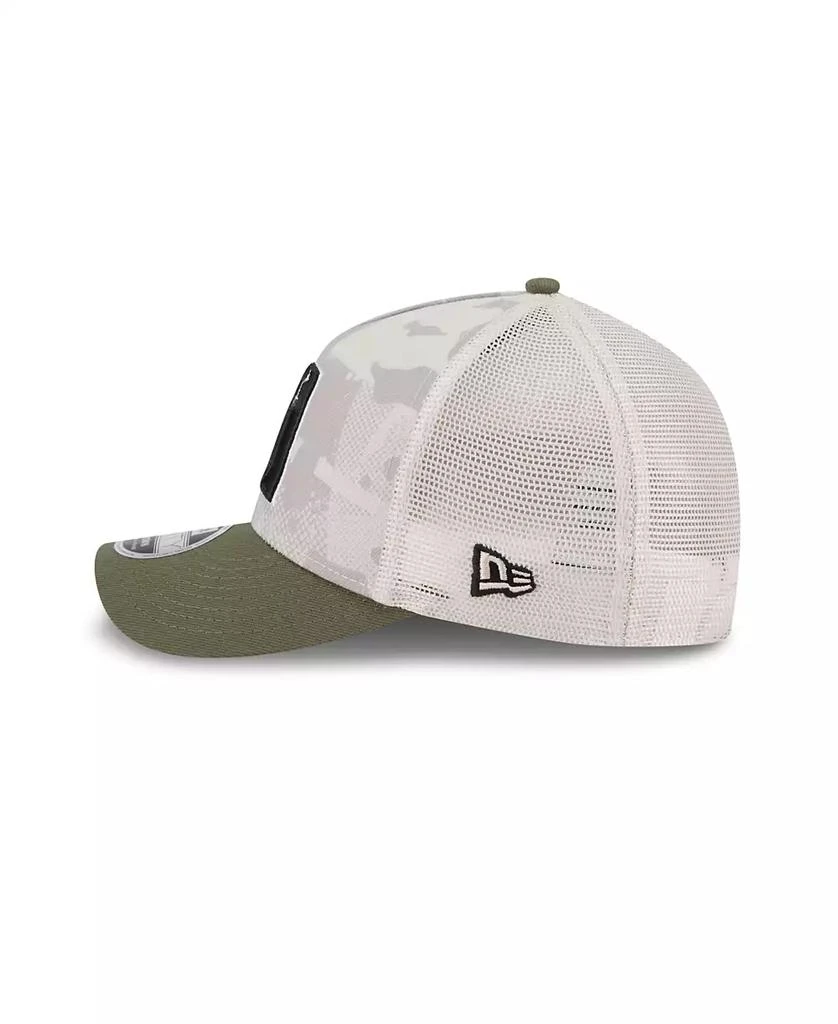 New Era Men's Light Beige/Olive Arizona Diamondbacks 2025 Armed Forces Day 9FORTY M-Crown A-Frame Adjustable Hat 4