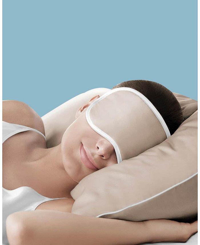 Iluminage Sleeping Beauty Deluxe Set (2 Anti-Aging Copper Pillowcases + 1 Eye Mask)
