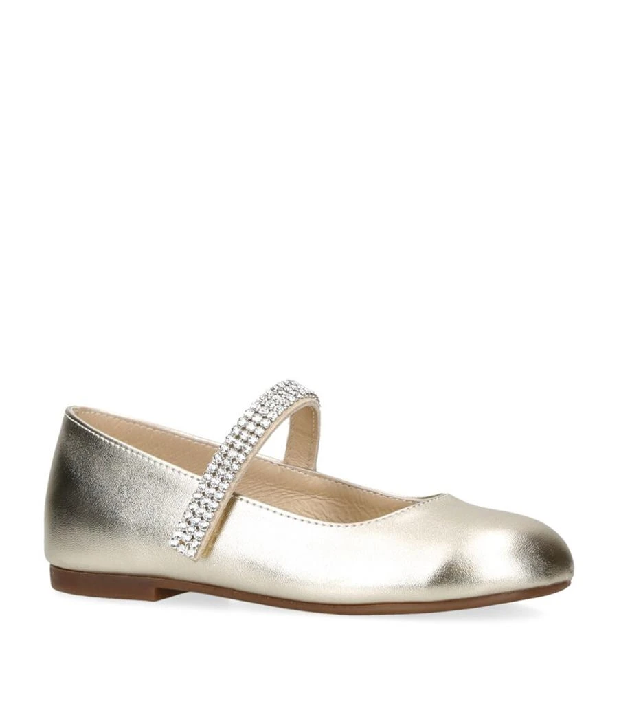 Babywalker Crystal-Strap Ballet Flats 3