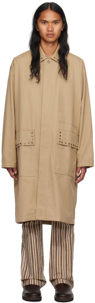 CMMN SWDN Beige Callum Mac Coat