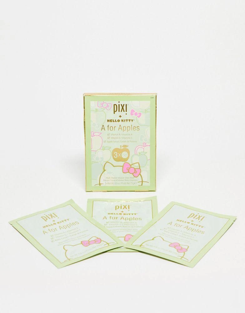PIXI Pixi Hello Kitty A is for Apple Multi-Vitamin Infused Sheet Masks x 3 1