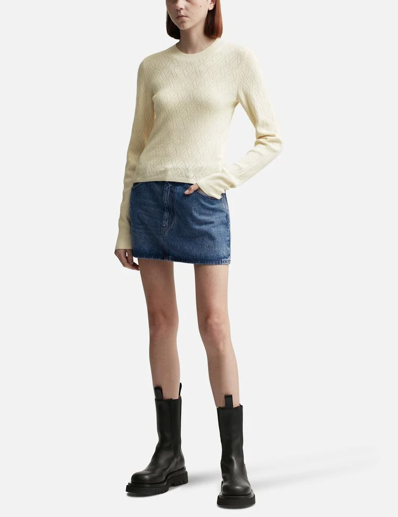 AMI Denim Mini Skirt 4