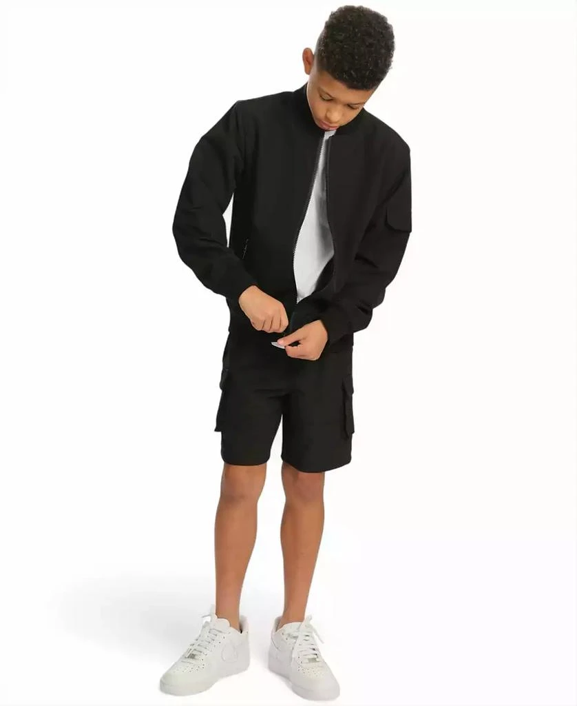 Sovereign Code Little and Big Boys Stretch Varsity Jacket 4