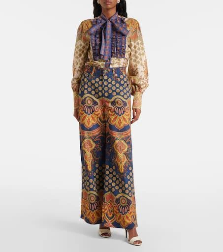 Valentino Voyage Imaginaire wide-leg jeans 7