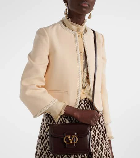 Valentino 9TO5 VLogo leather shoulder bag 2