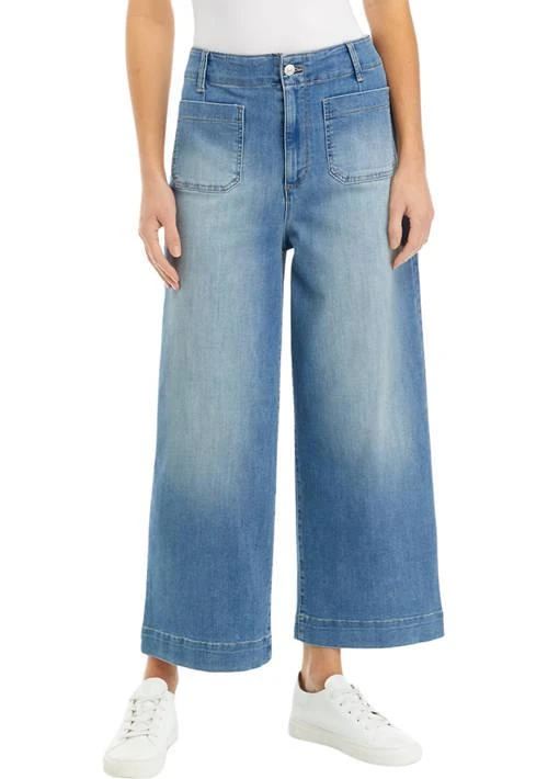 Gloria Vanderbilt Vanderbilt Womens Shape Effect Tummy Sculpt Wide Leg Pants  - Leggings - BeyondStyle