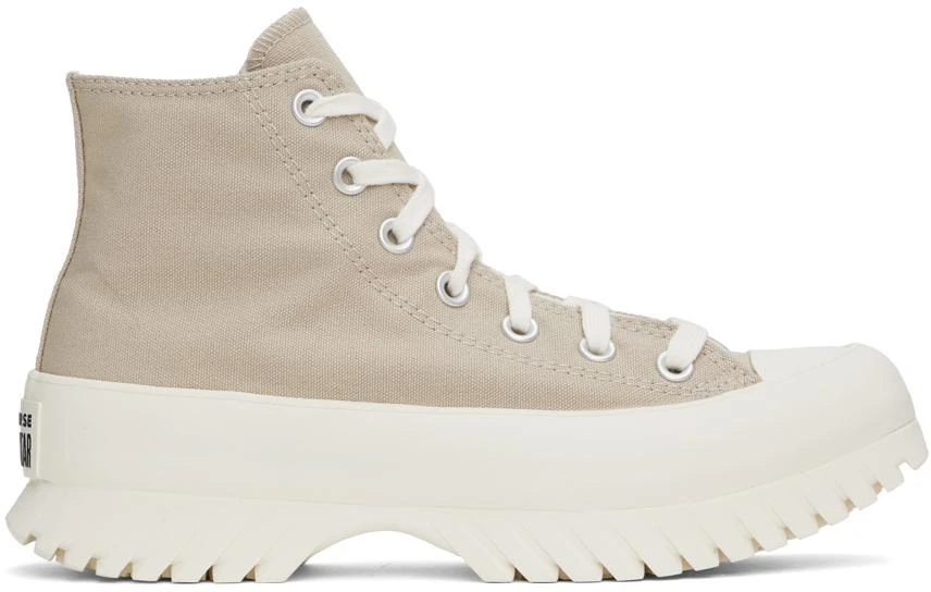 Converse Beige Chuck Taylor All Star Lugged 2.0 Seasonal Color Sneakers 1