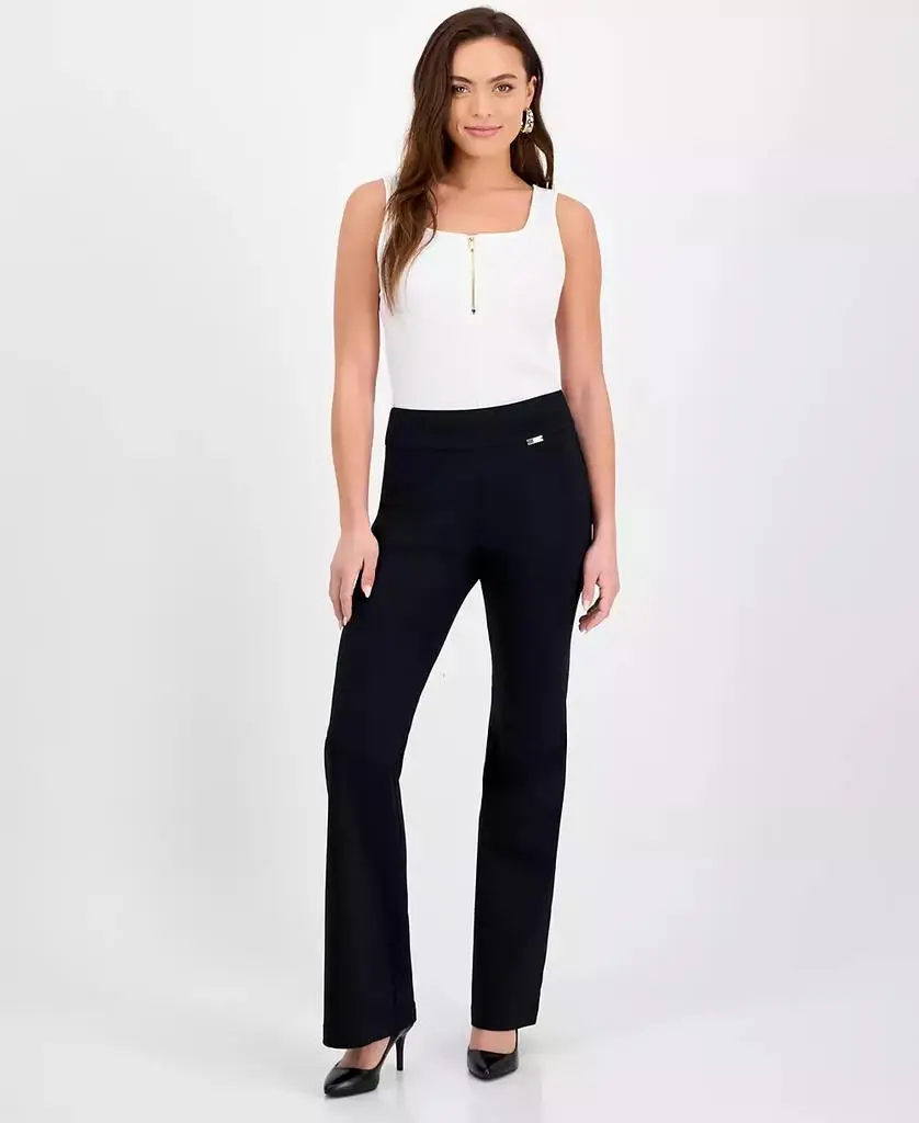 INC International Women's Flare-Leg Pull-On Pants, Exclusively at Macy's