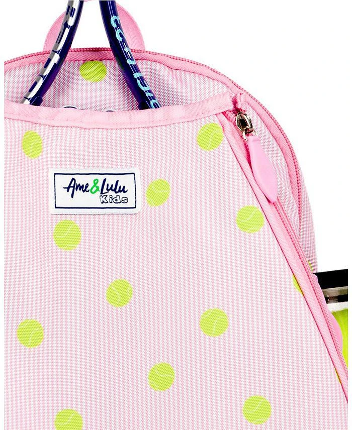 Ame & Lulu Girls' Hearts Little Love Tennis Backpack - Little Kid, Big Kid 2