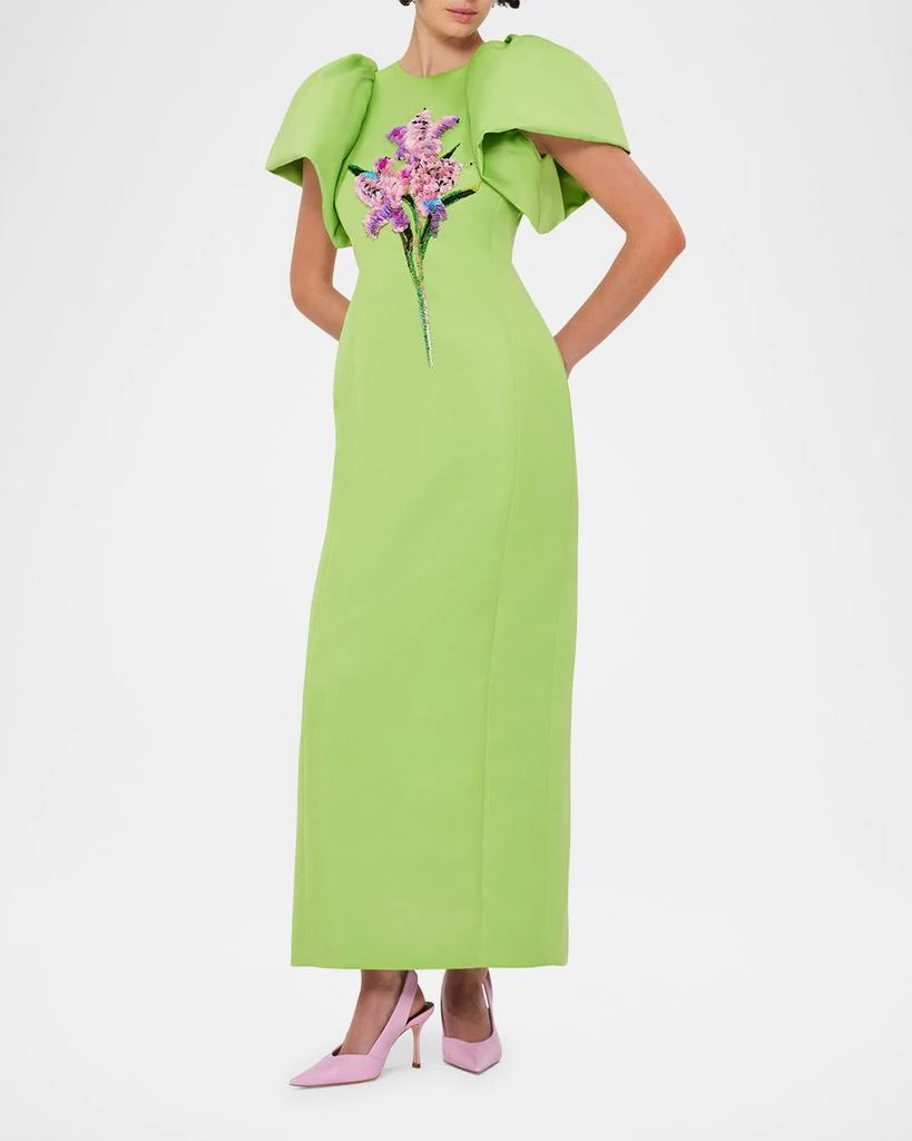 Shop Lucinda Floral Sequin Puff-Sleeve Maxi Dress on Sale at BeyondStyle   Get 50% Off Lucinda Floral Sequin Puff-Sleeve Maxi Dress with Limited-Time  Flash Deals, Exclusive Discounts, and Special Offers. Enjoy Unbeatable