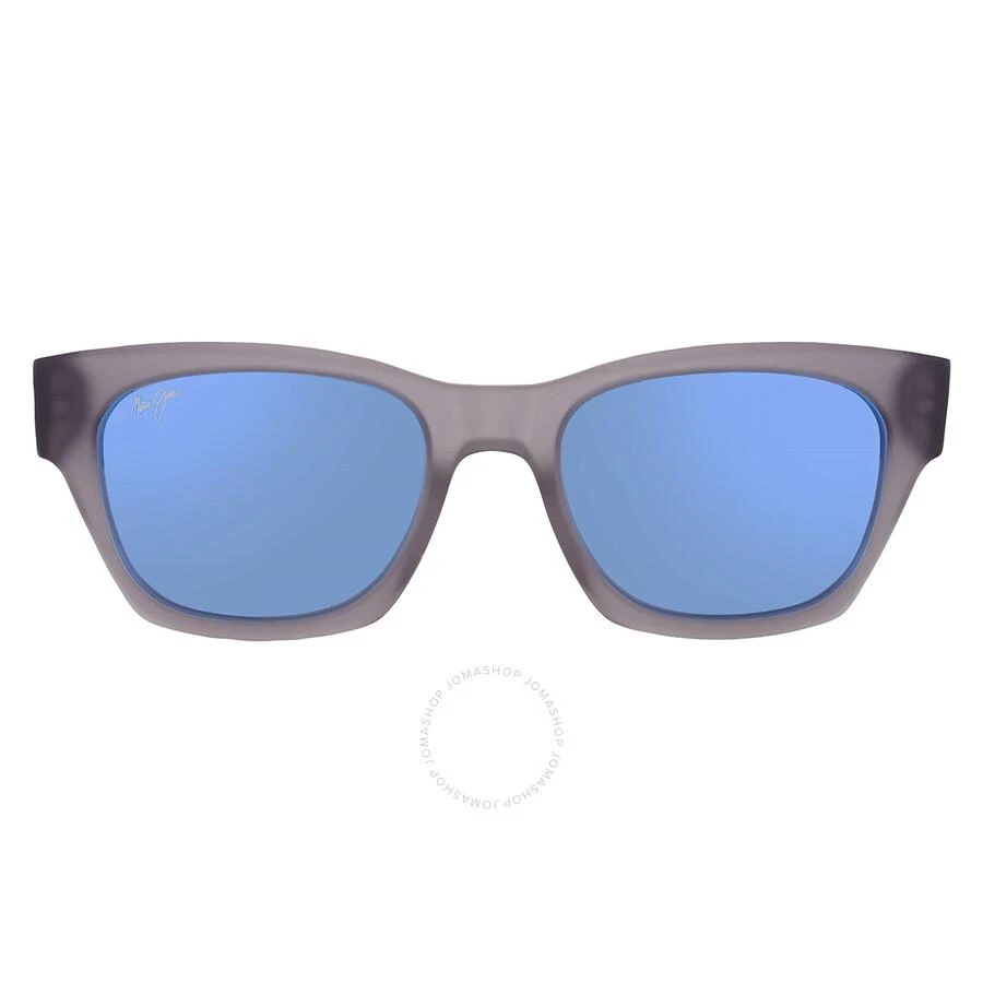 Maui Jim Maui Jim Valley Isle Blue Hawaii Square Unisex Sunglasses B780-14 54 1