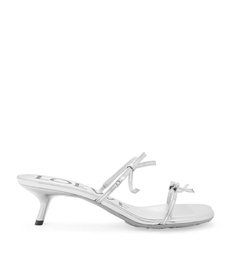Loewe Petal Bow Heeled Sandals 45 1