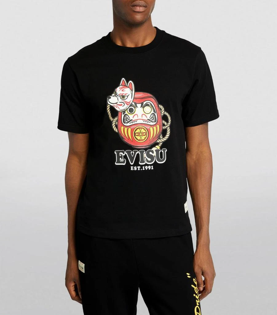 EVISU Inari Mask T-Shirt 3