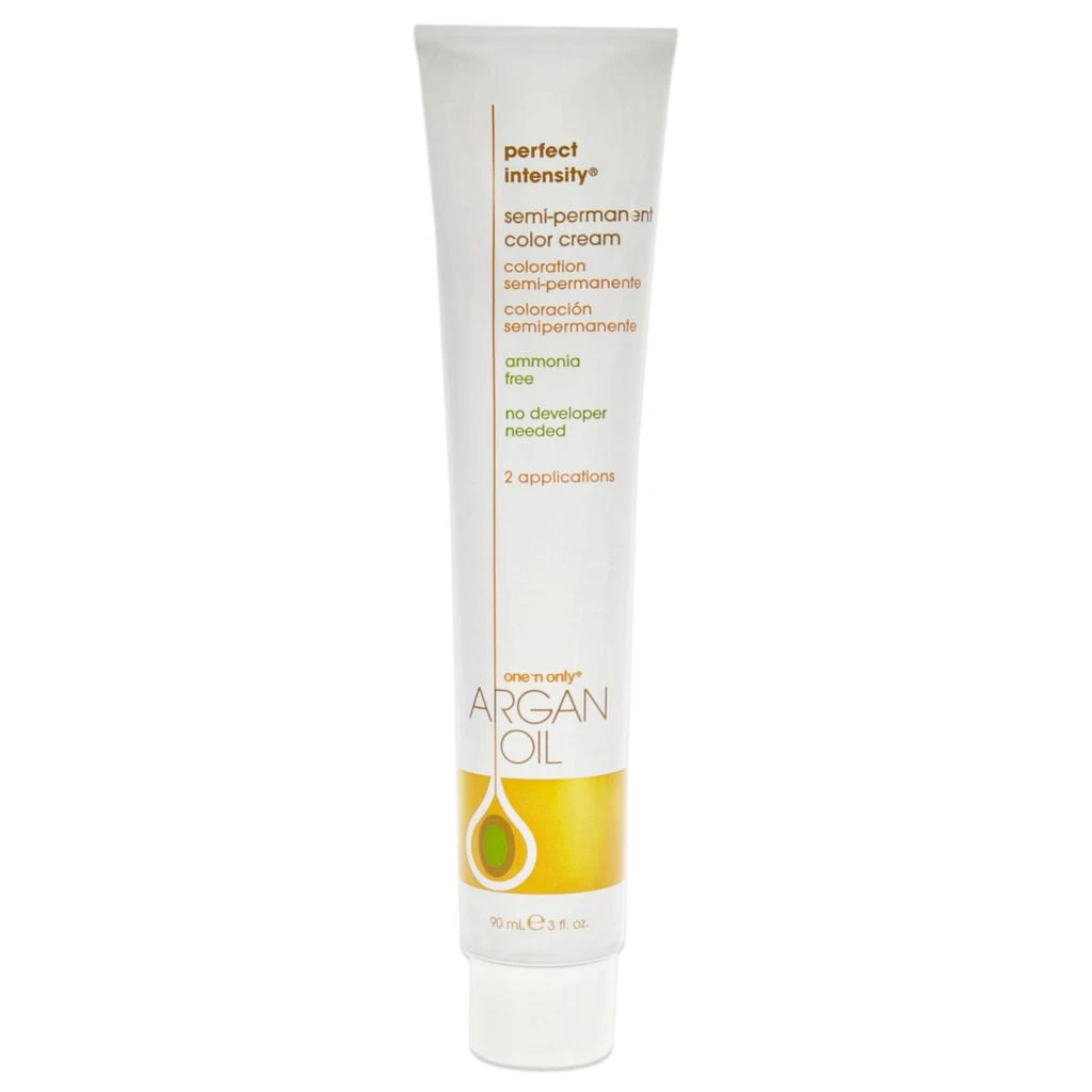 One n Only Argan Oil Perfect Intensity Semi-Permanent Color Cream - Scarlet Red by  for Unisex - 3 oz Hair Color 2