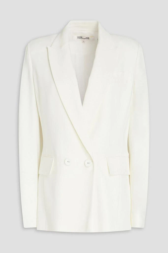 DIANE VON FURSTENBERG Salzburg crepe blazer 1