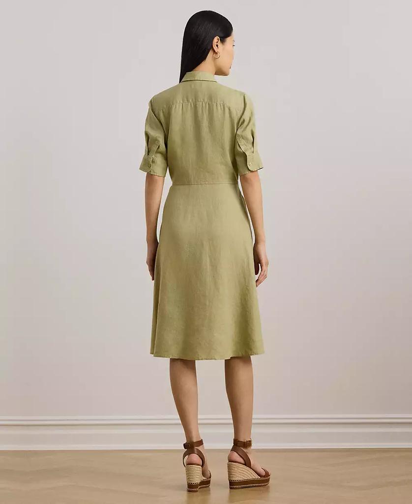 Ralph Lauren Women's 100% Linen Shirtdress