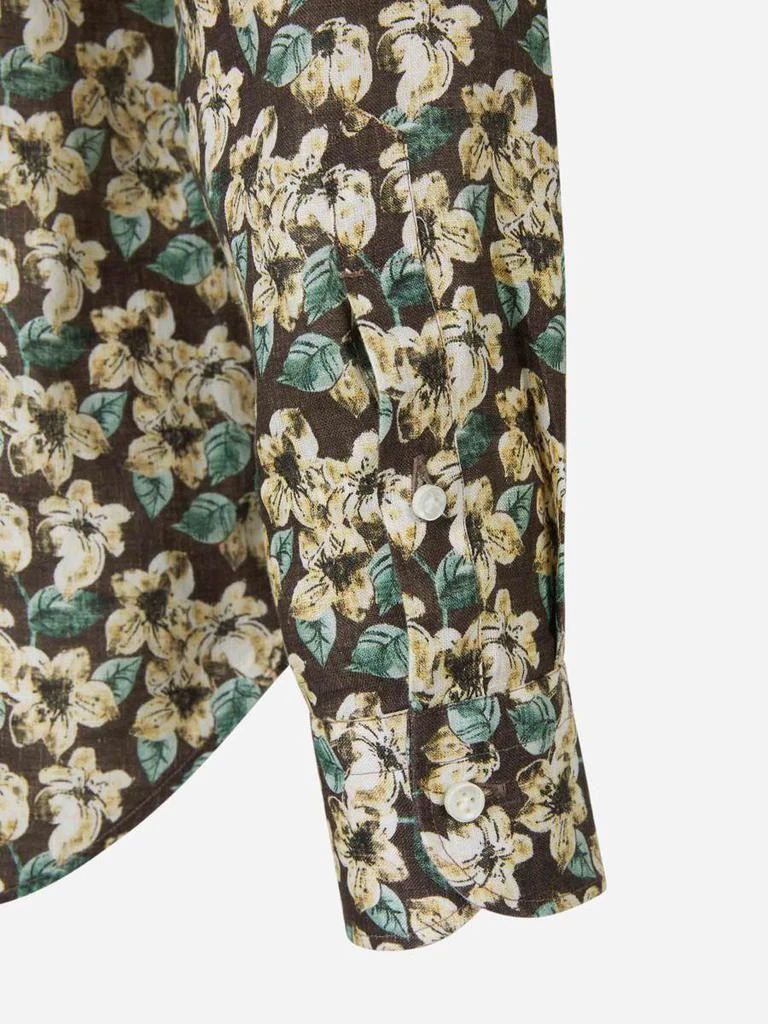 Vincenzo Di Ruggiero Vincenzo Di Ruggiero Floral Motif Shirt 4