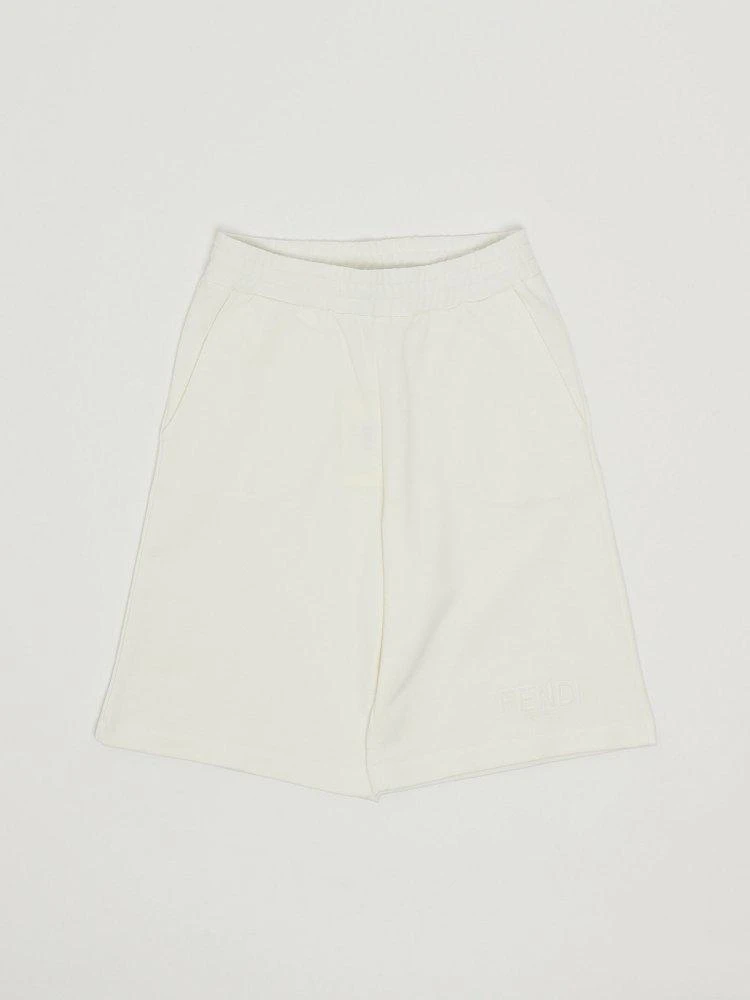 Fendi Fendi Kidfs Logo Printed Shorts