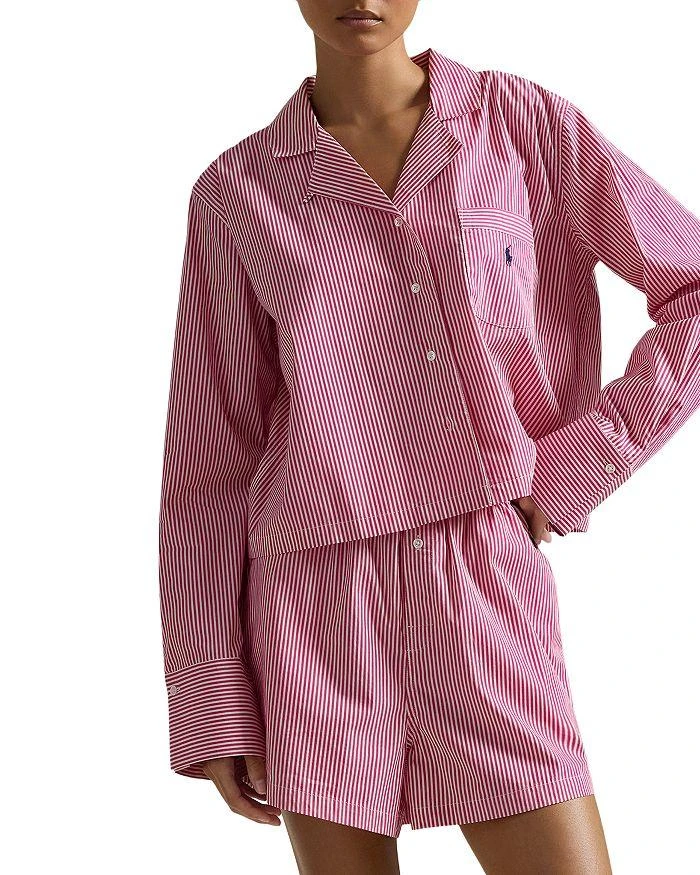 Ralph Lauren Cropped Shirt & Boxer Sleep Set 4