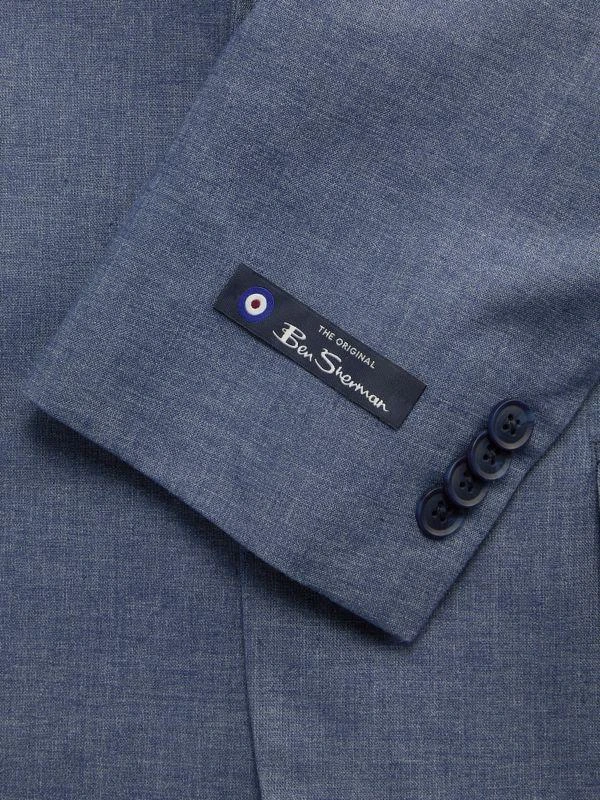 Ben Sherman Slim Fit Linen Blend Sportcoat 4