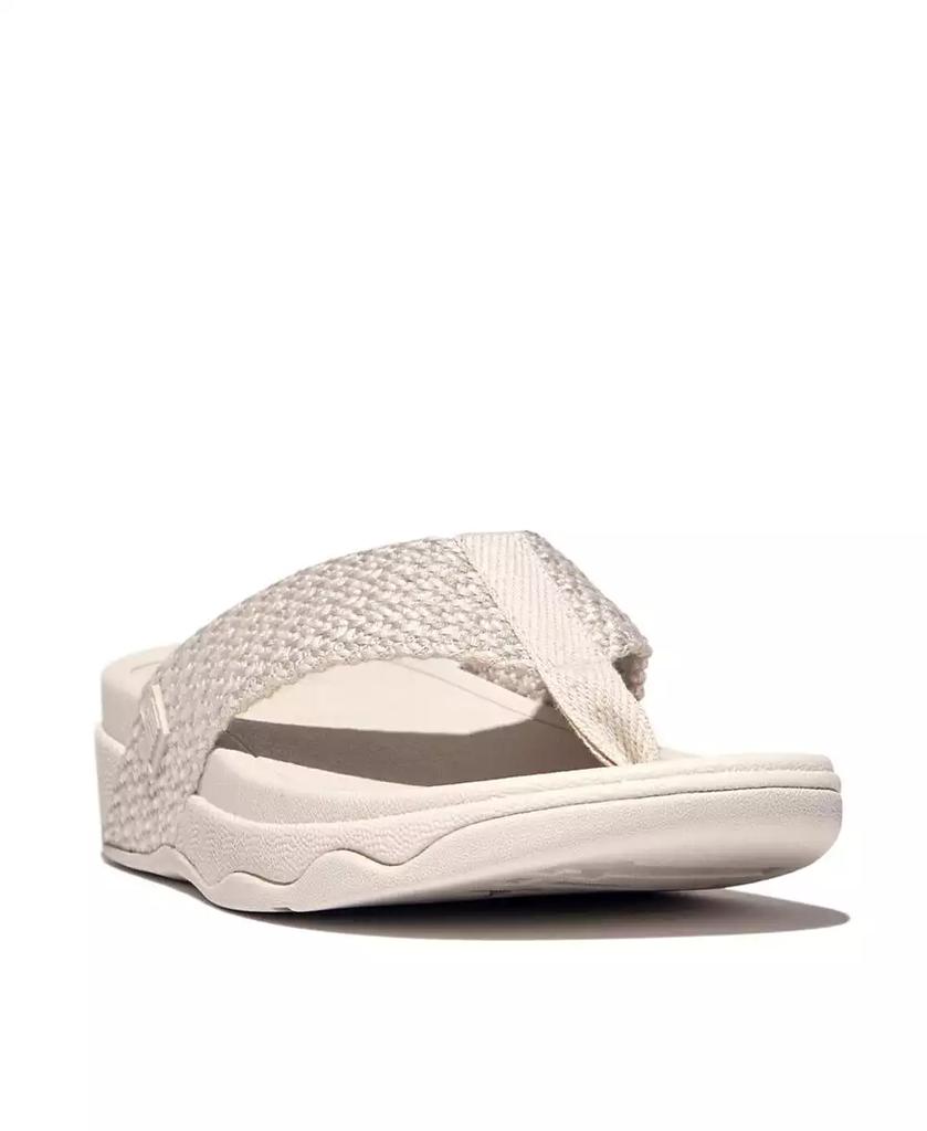 FitFlop Women's Surfa Multi-Tone Webbing Toe-Post Sandals