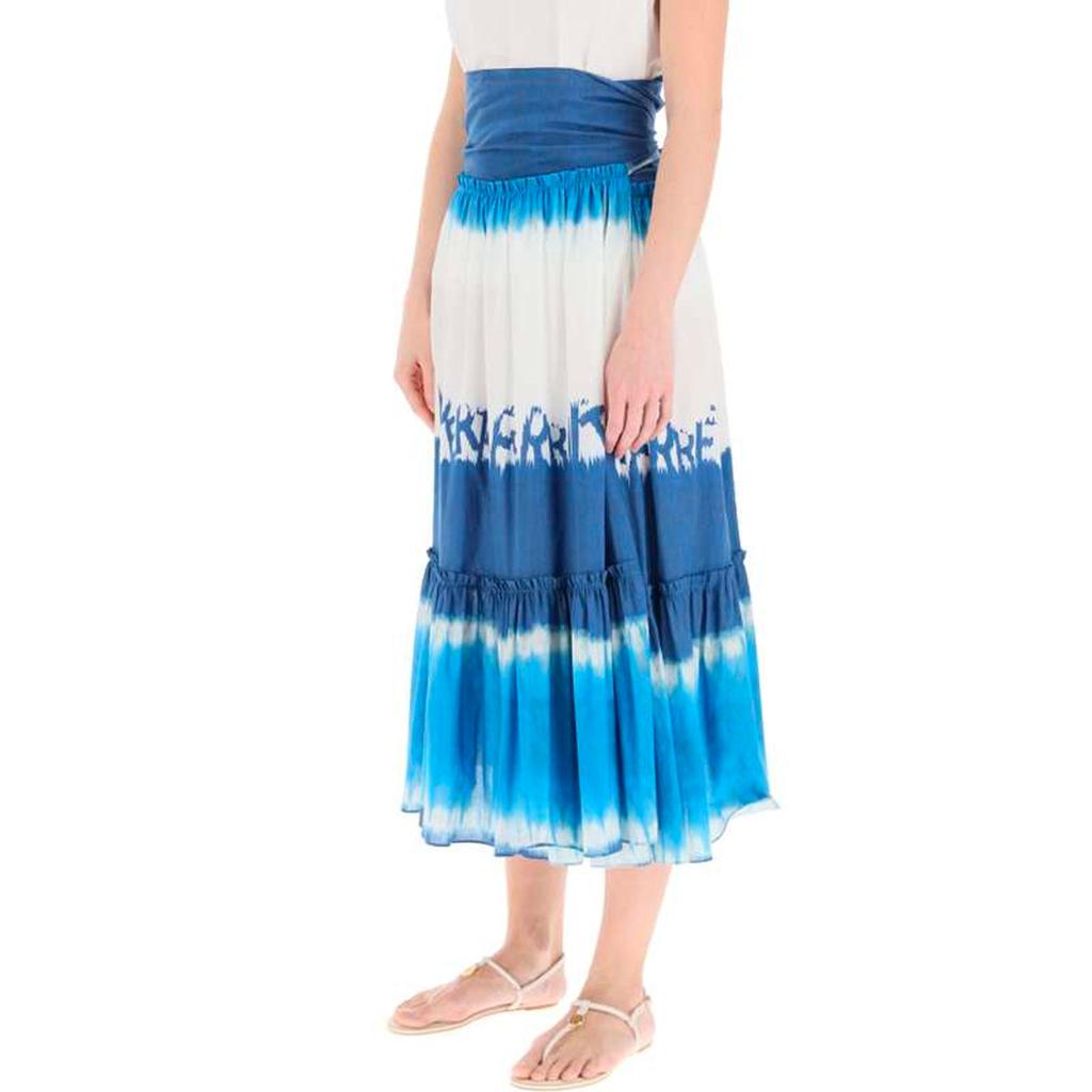 Alberta Ferretti Alberta Ferretti Tie Dye Midi Skirt