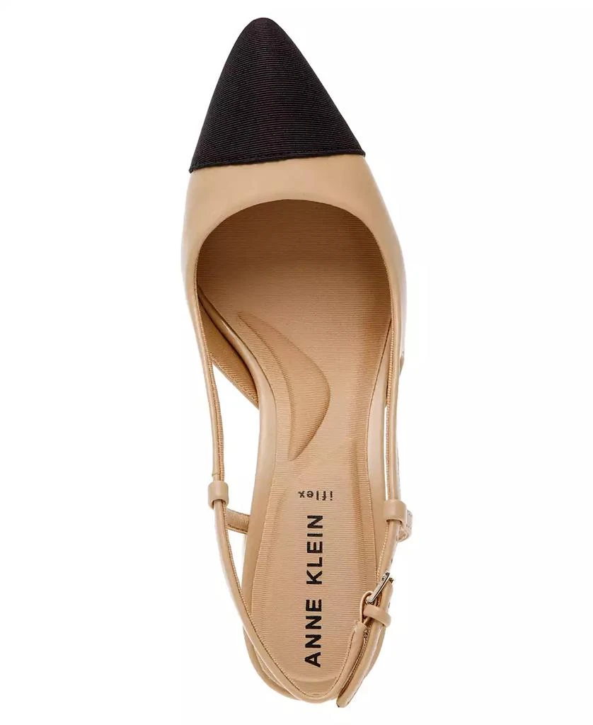 Anne Klein Women's Brooklyn Block Heel Slingback Dress Pumps 4