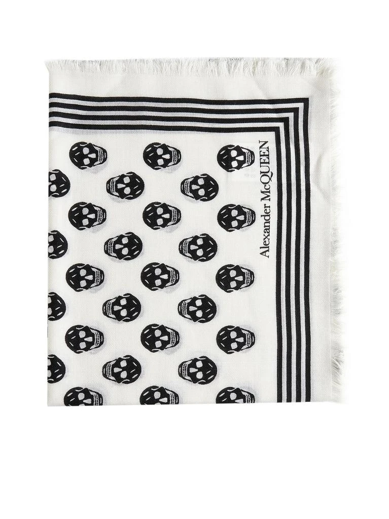 Alexander McQueen Alexander McQueen Skull Printed Scarf 1