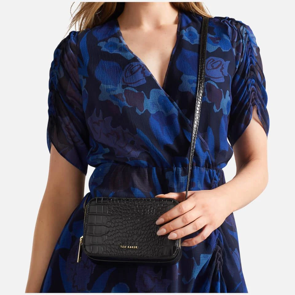 Shop Ted Baker Stina Double Zip Faux Leather Mini Camera Bag on Sale at  BeyondStyle  Get 41% Off Ted Baker Stina Double Zip Faux Leather Mini  Camera Bag with Limited-Time Flash