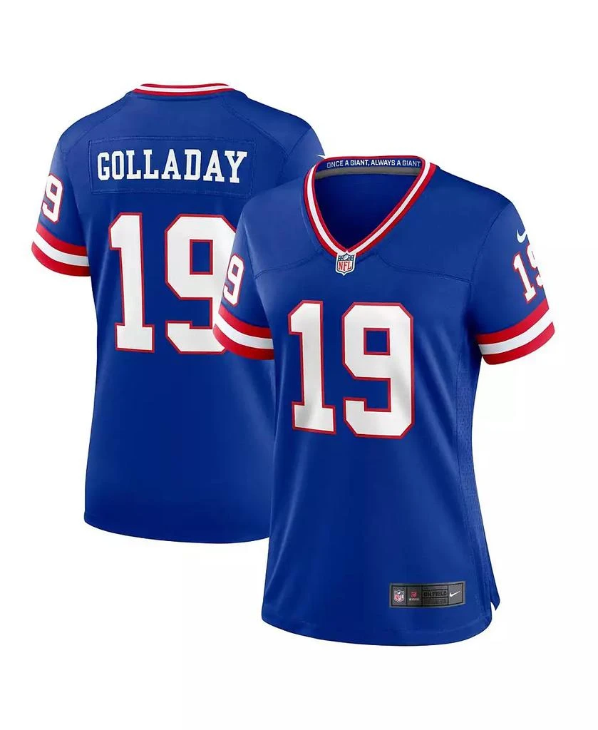 NIKE Women's Kenny Golladay Royal New York Giants Classic Player Game Jersey 1