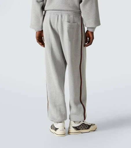 Gucci Web cotton jersey sweatpants 4