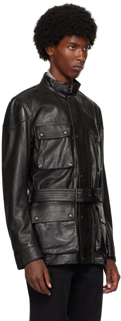 BELSTAFF Black Trialmaster Panther Leather Jacket 2