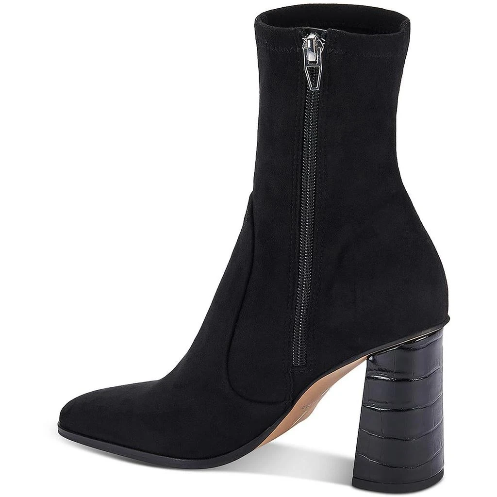 Dolce Vita Petya Womens Square Toe Embossed Heel Mid-Calf Boots 3