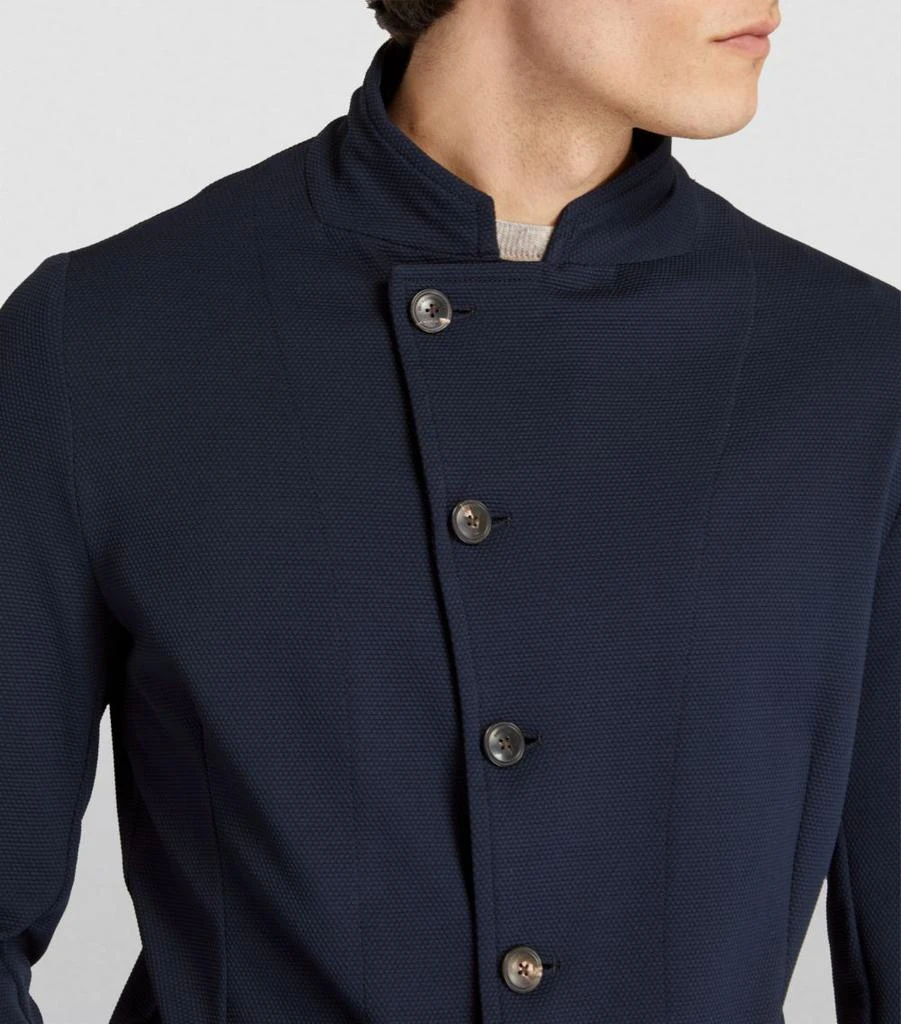 Emporio Armani Nehru-Collar Blazer 6