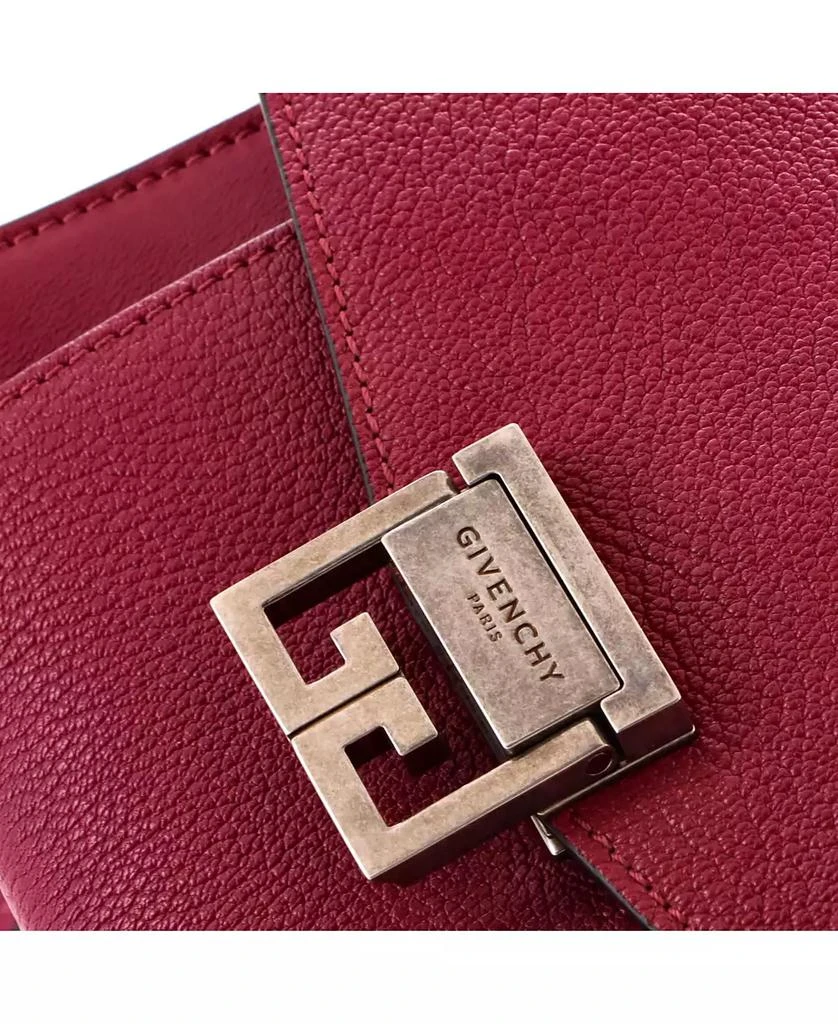 Pre-Owned Givenchy Small GV3 Flap Bag Leather 6