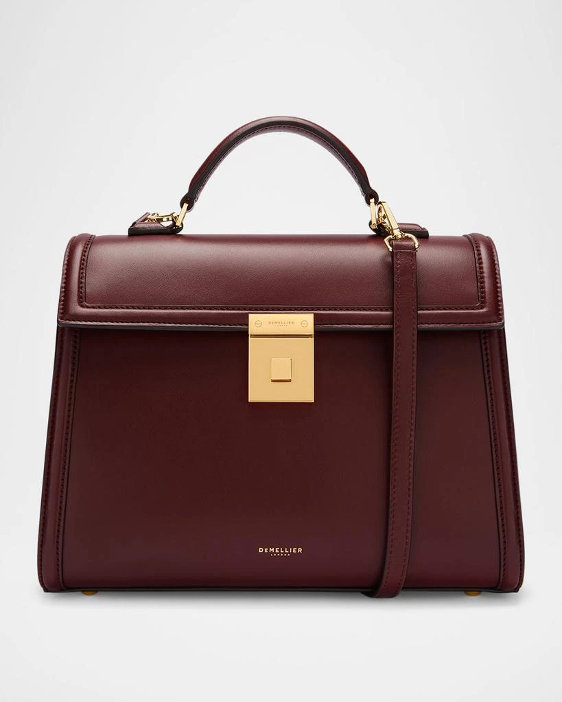 Demellier The Paris Midi Leather Top-Handle Bag 1