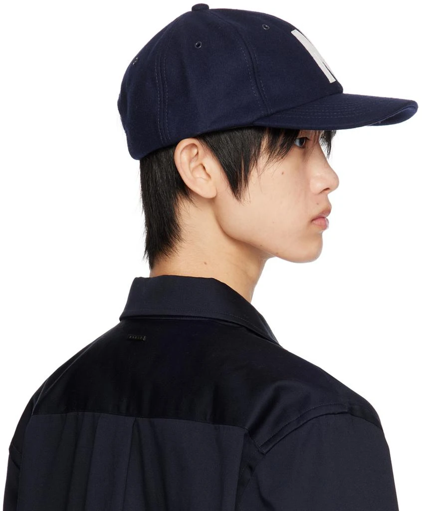 NORSE PROJECTS Navy Sports Cap 3