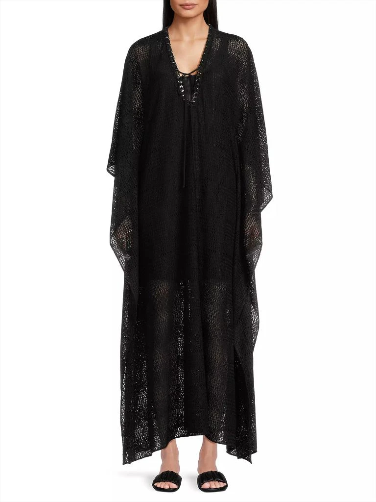 Kobi Halperin Ruth Lace Long-Sleeve Caftan 3