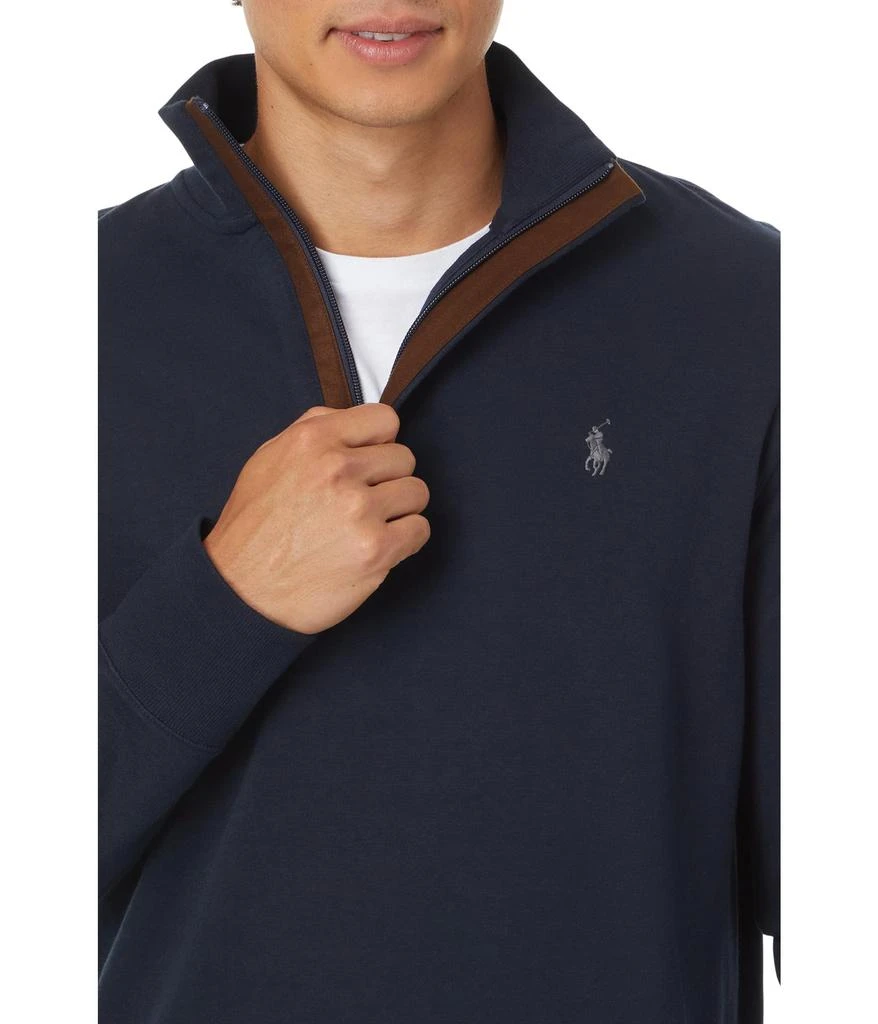 Ralph Lauren Luxury Jersey Quarter-Zip Pullover 3