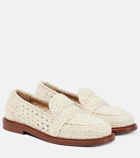 Chloé Kalya crochet loafers 1